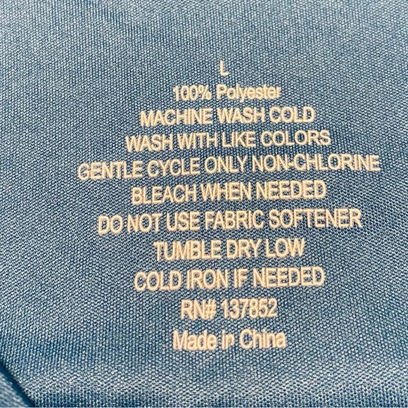 Zubaz Dri Fit Long Sleeve Mens L Labatt Blue Canadian Pilsner Beer Pullover - Picture 3 of 6